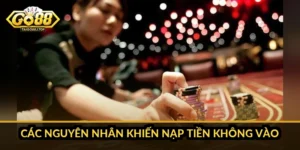 Các nguyên nhân khiến nạp tiền không vào