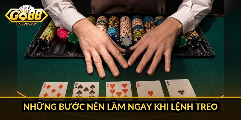 Những bước nên làm ngay khi lệnh treo